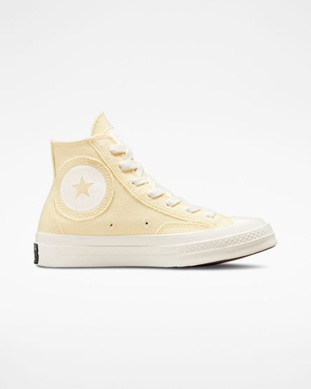 Tenisi Inalti Dama Converse Chuck 70 Raw Edge Bej | RO EFCWT571